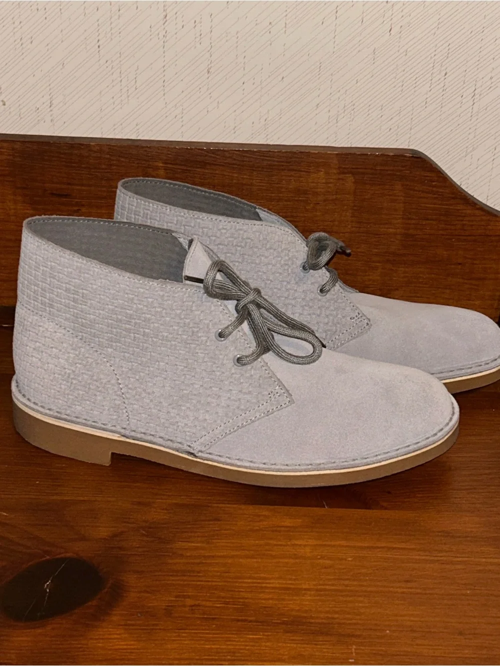 Clarks Collection Bushacre 2 Chukka Suede Lace Up Boot Shoes